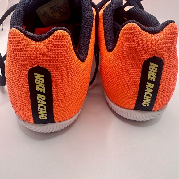 Nike Zoom Rival M 9 Bright Mango Track Spike Shoes Size 10 - Picture 6 of 8